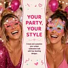 4pcs DIY Rhinestone Diamond Painting Glasses Frame No Lens (Birthday-2)