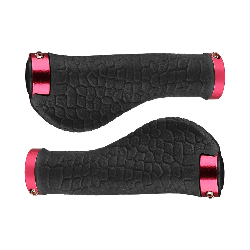 

1 Pair Bike Handlebar Grips Anti-Skid Ergonomic Rubber Lock On Bicycle Grip, Yellow, 501 Original