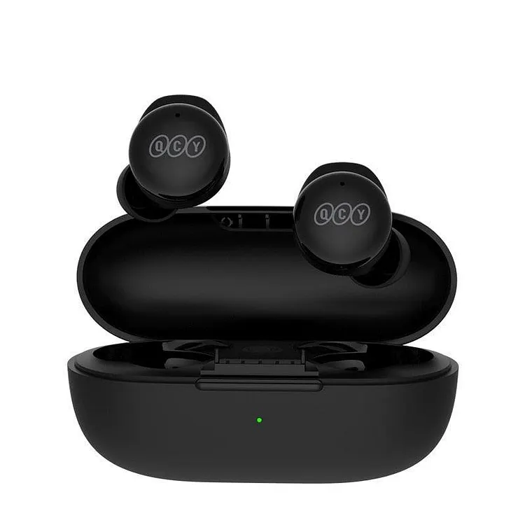 QCY T17 Earphone Bluetooth True Wireless Earbuds BT5.1 HIFI Headphone Touch Control Low Latency Mode ENC Earbud Long Standby 26H