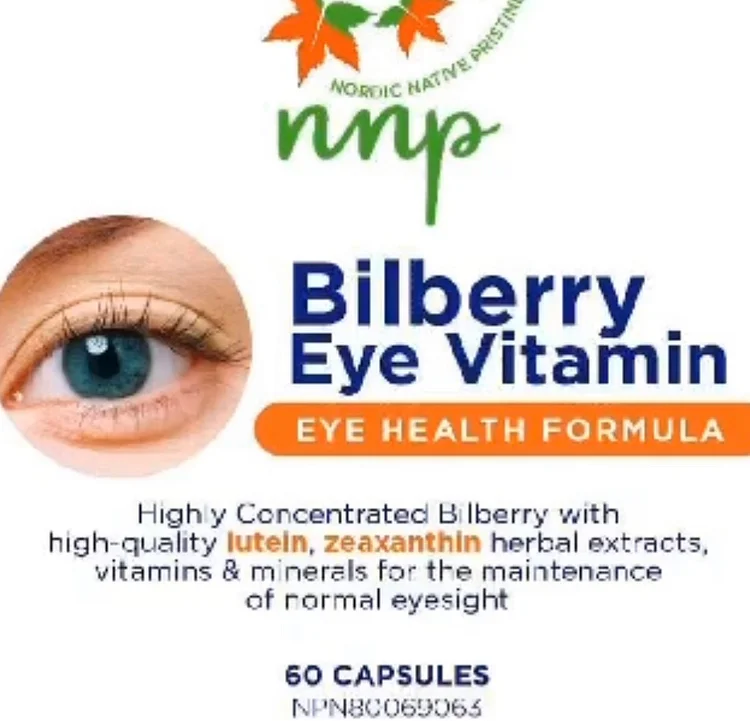 Bilberry Eye Vitamin--FDA Certified