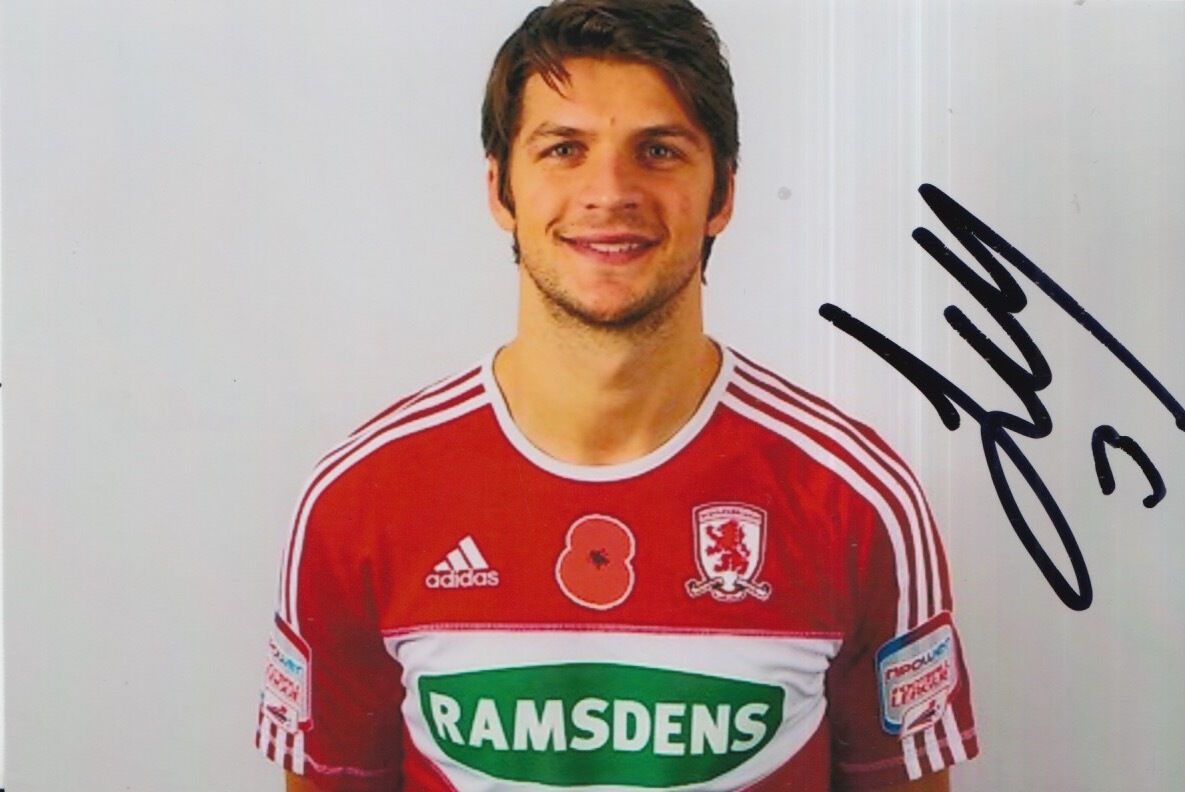 MIDDLESBROUGH HAND SIGNED GEORGE FRIEND 6X4 Photo Poster painting 2.