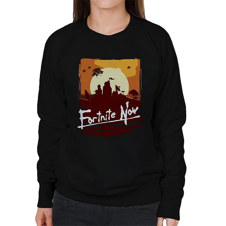 Fortnite Now Apocalypse Now Mix Women's Sweatshirt