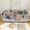 Messy Puzzle Outdoor Throw Blanket Sofa Cover