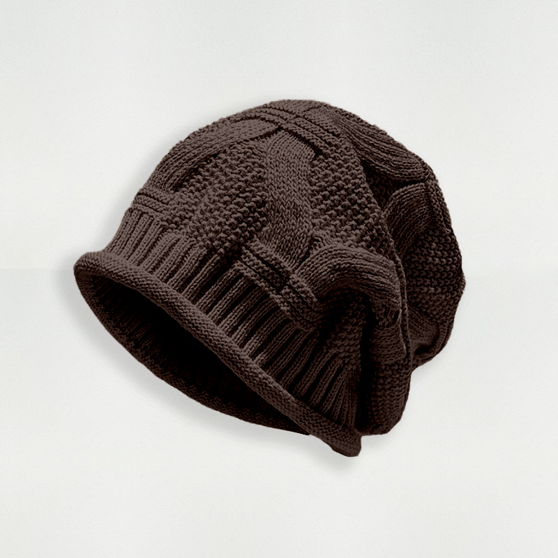 menweary Unisex Cozy Jacquard Knit Hat