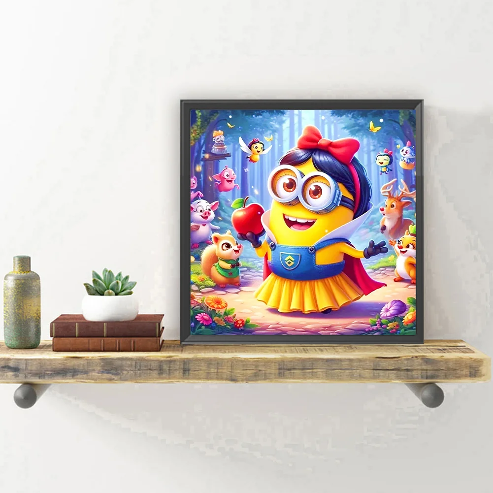 Diamond Painting - Full Round Drill - Minions(Canvas|40*40cm)