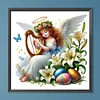 Diamond Painting-DIY Full Round Drill Easter Angel