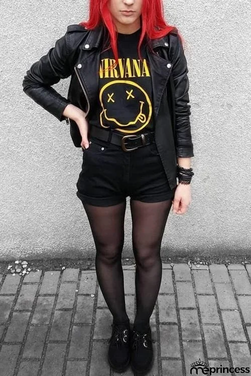 NIBVANA Simle T Shirt