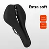 Bicycle Saddle MTB Road Bike Seat Hollow Breathable Bicycle Seat Cushion (Long)
