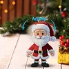 Xmas Acrylic Shaking Head 5D DIY Diamond Art Tabletop Decorations (Santa Claus)