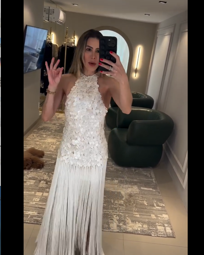 Halter Neck Strapless Sleeveless Long Sheath Prom Dress With Sequins And Tassel | YQ0099 Wellcucu