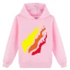 Kid Boy Girl Preston Play Casual Printed Hoodies