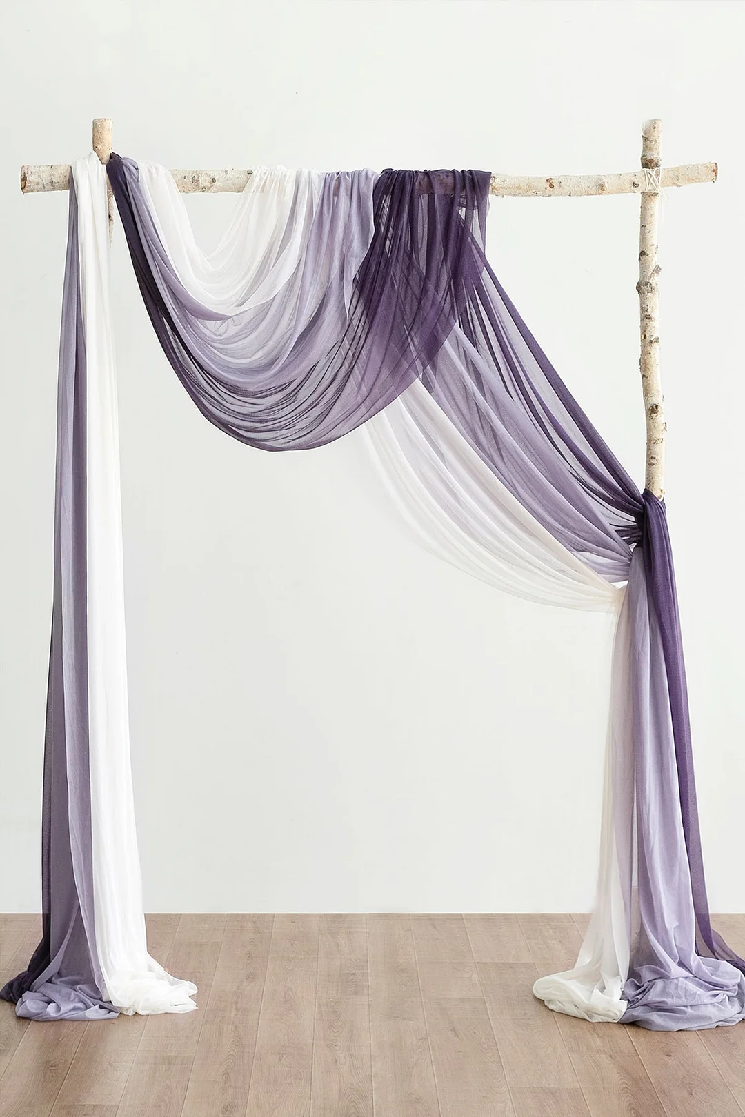 Easy Hanging Sheer Arch Draping (Set of 3) - 7 Colors