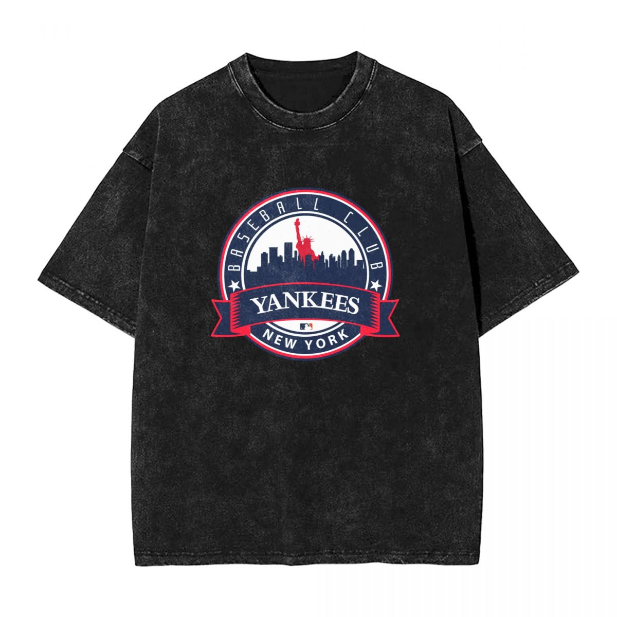 New York Yankees Men's Oversized Streetwear Tee Shirts
