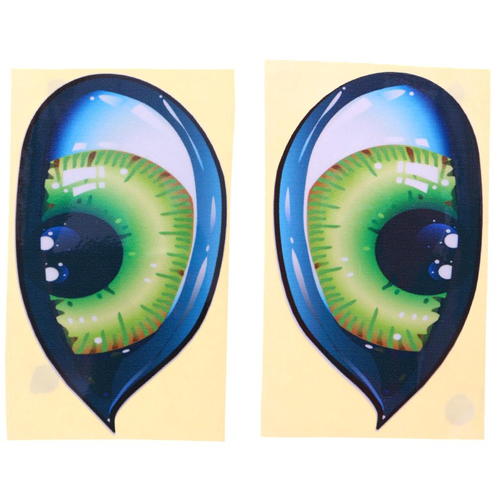 

2Pcs 3D Green Eye Stickers Truck Window Decal Graphics Sticker Decals, 501 Original