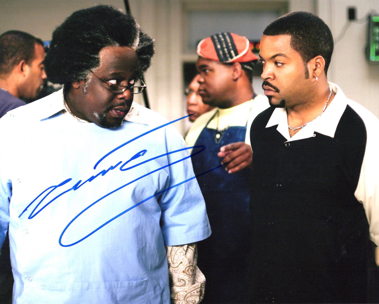 GFA Barbershop Movie * CEDRIC THE ENTERTAINER * Signed 8x10 Photo Poster painting C6 PROOF COA