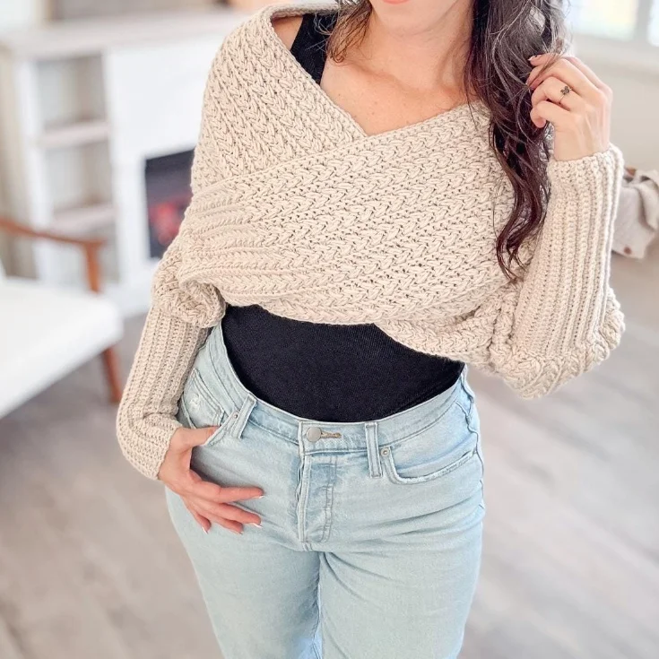  Cozy Chic Snuggle Season Crochet Digital Pattern, XS-5X Friendly