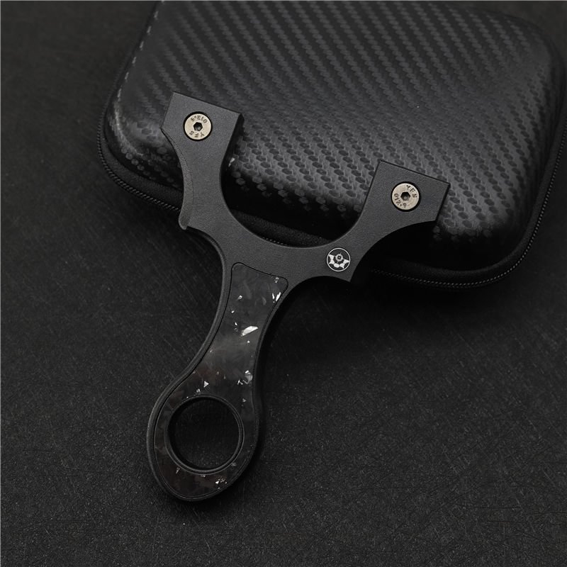 Snipersling Slingshots SGalaxy, Aviation Aluminum Portable Flat EDC