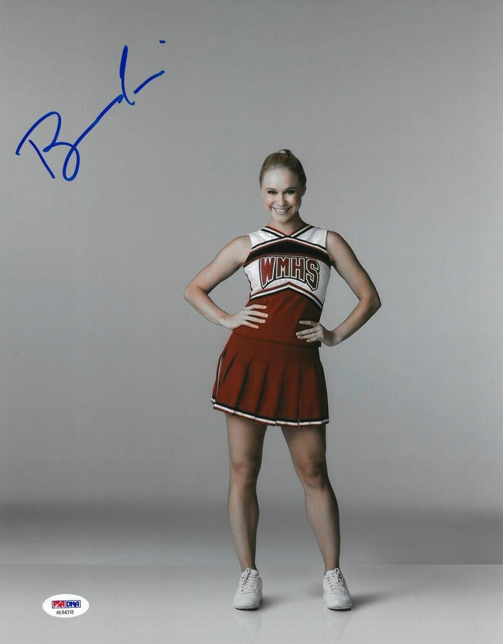 Becca Tobin Signed Glee Authentic Autographed 11x14 Photo Poster painting PSA/DNA #AE84318