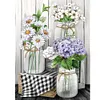 Diamond Painting -DIY Round Drill Fresh Flowers