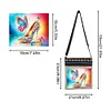 Vintage-Inspired 5D DIY Diamond Painting Waterproof Adjustable Strap Shoulder Cross Bag Kit (High Heels)
