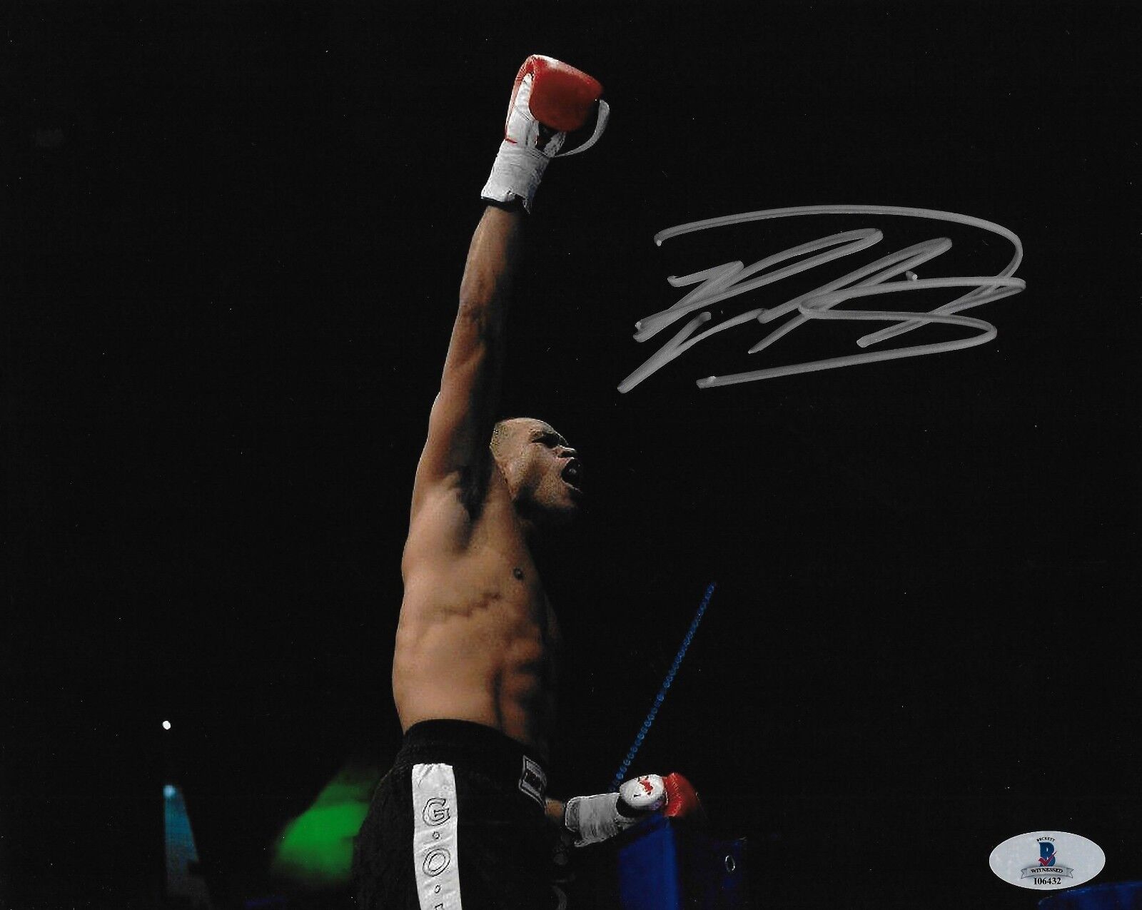 Raymond Daniels Signed 8x10 Photo Poster painting BAS Beckett COA Bellator Kickboxing Picture 32