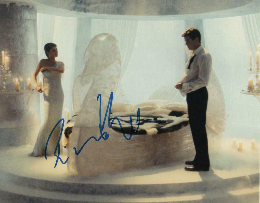 ROSAMUND PIKE SIGNED AUTOGRAPHED 11x14 Photo Poster painting - DIE ANOTHER DAY, PIERCE BROSNAN