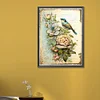 (40*60cm)Flower Bird - Full Round Drill Diamond Painting