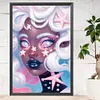 uk.everydayedeals (Limited Stock)Diamond Painting - Round AB Drills - Dark Candy Girl(45*65cm)