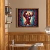 (Multi Style)Marvel Baby Groot-Full Embroidery-3 Strands 11CT Stamped Cross Stitch-50*45CM