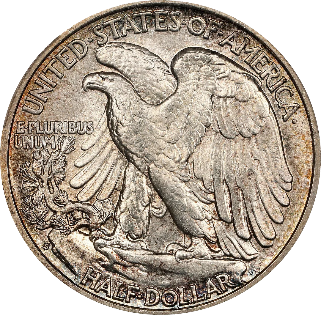 1941-S Liberty Walking Half Dollar