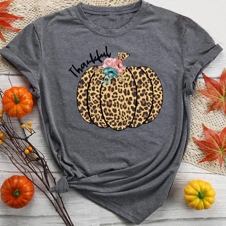 Leopard Pumpkin  T-Shirt Tee-08529