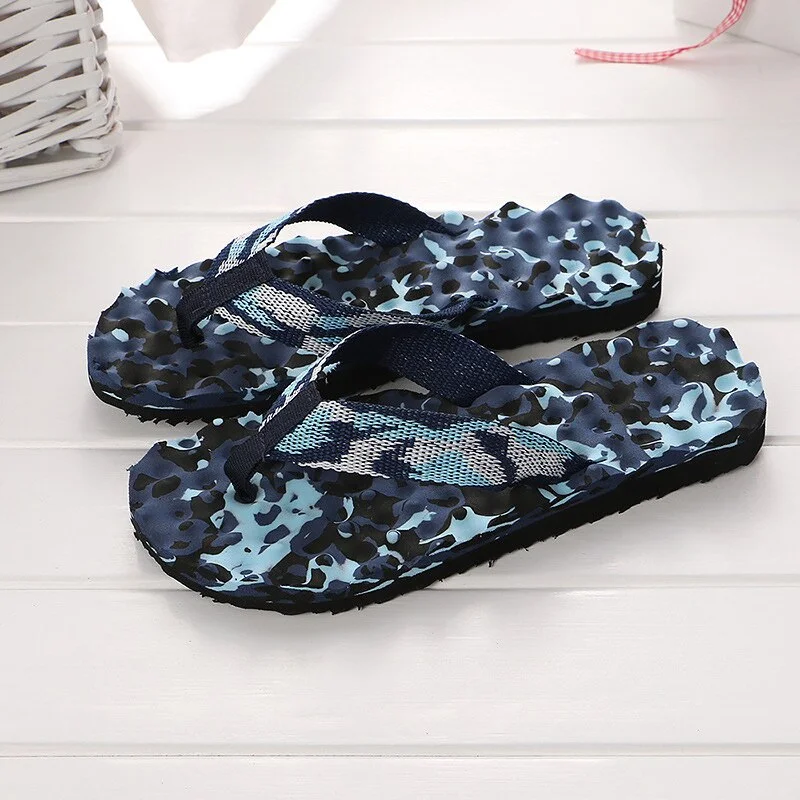 women camouflage slippers summer flip flops travel beach slipers antiskid shoes for girls outdoor female footwear