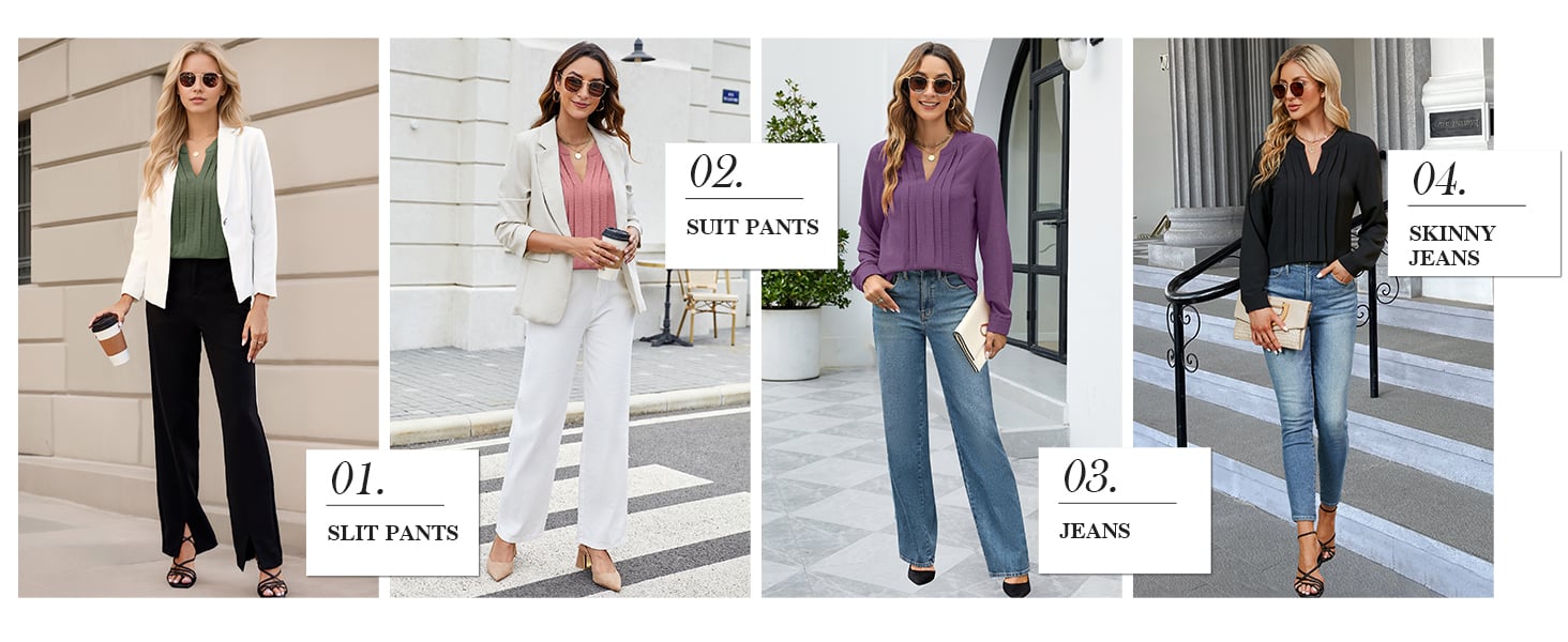 Dressy Casual Blouses