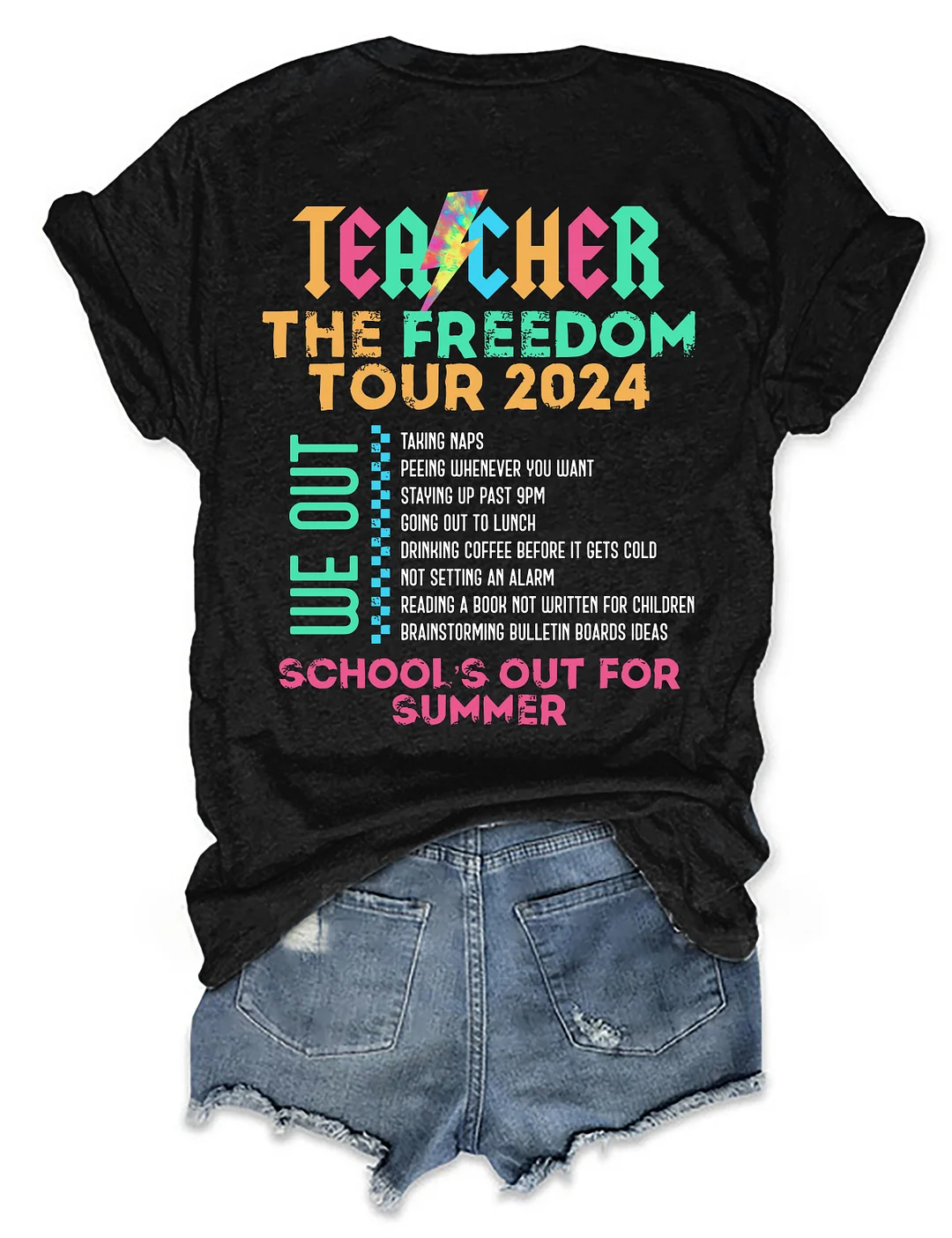 Teacher Summer Tour T-shirt