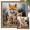 (Multi-Style) Mother'S Day-Animal-11CT Stamped Cross Stitch 45*45cm/17.72*17.72in
