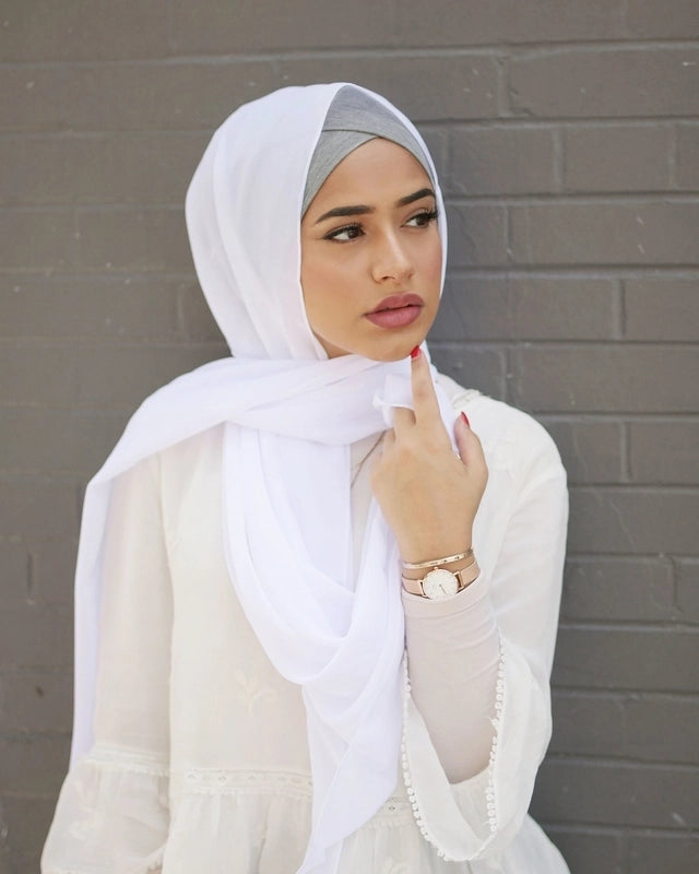 Unisex Basic Minimalist Solid Color Polyester Kerchief