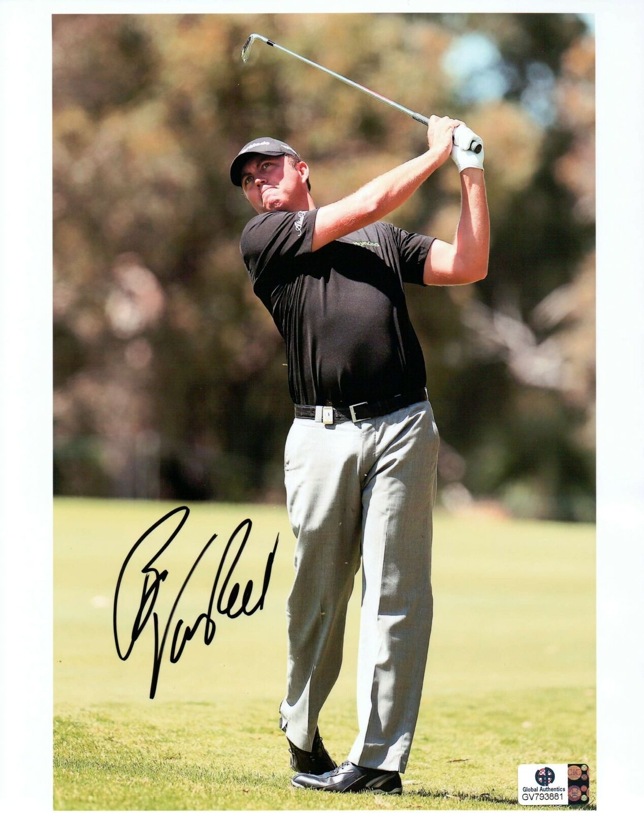 Bo Van Pelt Signed Autographed 8X10 Photo Poster painting PGA Golfer Pose After Swing GV793881