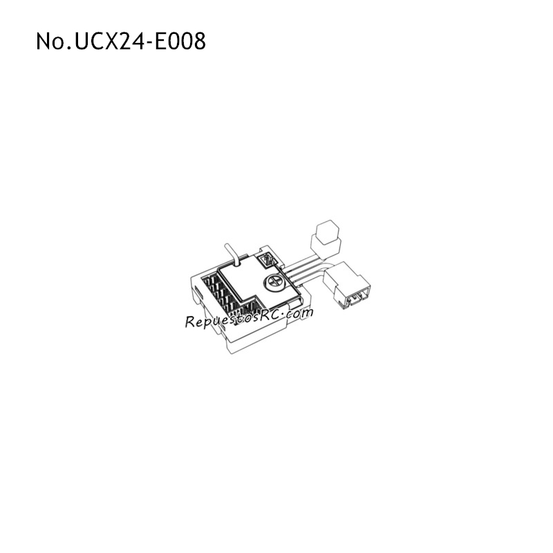 UDIRC UCX2402 Piezas ESC Receptor sin Escobillas UCX24-E008