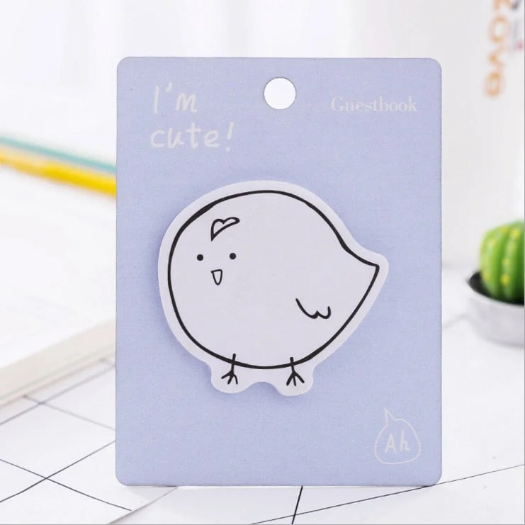 Lytwtw's Cute Kawaii Animal sticky Notes Post Notepad It Memo Pad Office School Supply Stationery sticker decoration adhesive