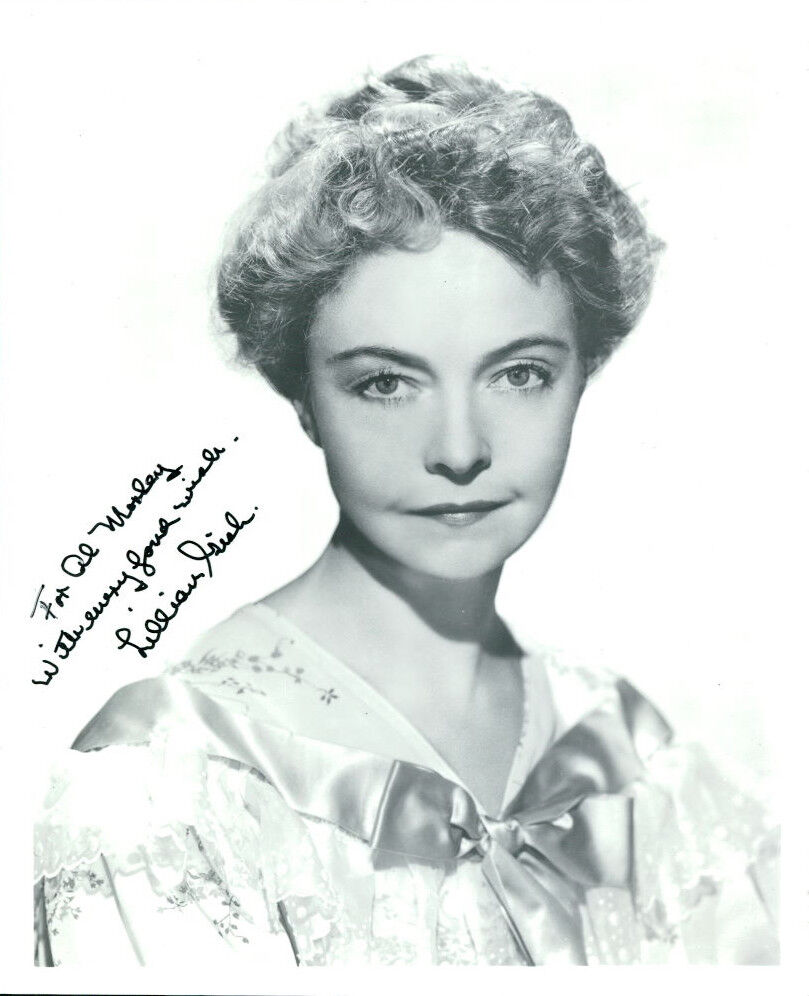 Lillian Gish (Vintage, Inscribed) signed Photo Poster painting COA