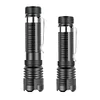 XHP50 Portable LED Telescopic Zoom Flashlight Waterproof Powerful Torch