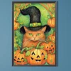 Halloween 5d DIY Vollrunde Teilbohrer Dimond Gemälde Wohnkultur 45x65cm