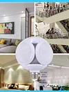 E27 Deformable Lights High Brightness Transformable Ceiling Light for Barn Attic