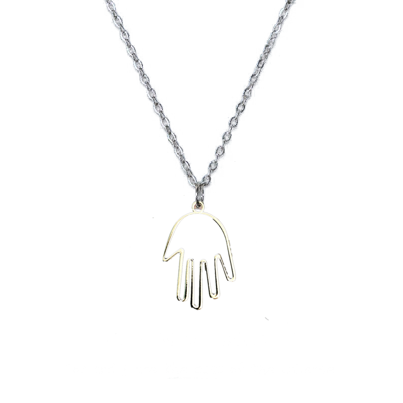 Danccia “Shollow Palm” NECKLACE