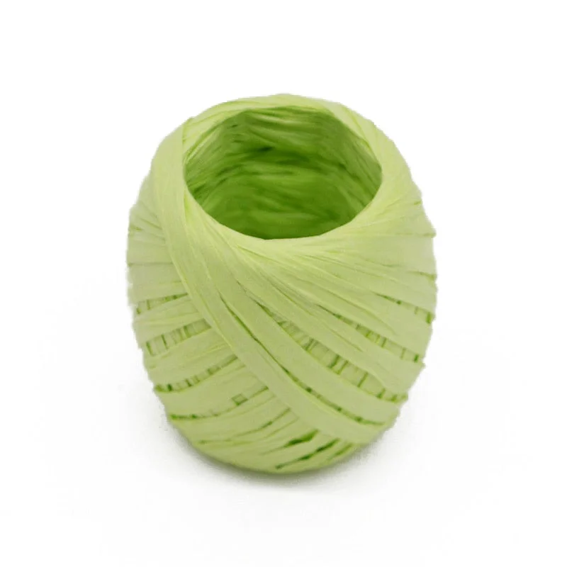 1 Roll 20 Meters CAKE COOKIE raffia ribbon paper rope palm packaging rope decorations baking box packing party candy gifts