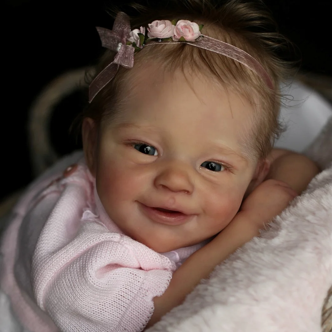 20" Real Lifelike Smile Reborn Toddlers Girl Doll Named Darcy -Creativegiftss® - [product_tag] RSAJ-Creativegiftss®