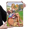 Beer Girl - Vintage Metal Signs(12*16Inch) - Bar