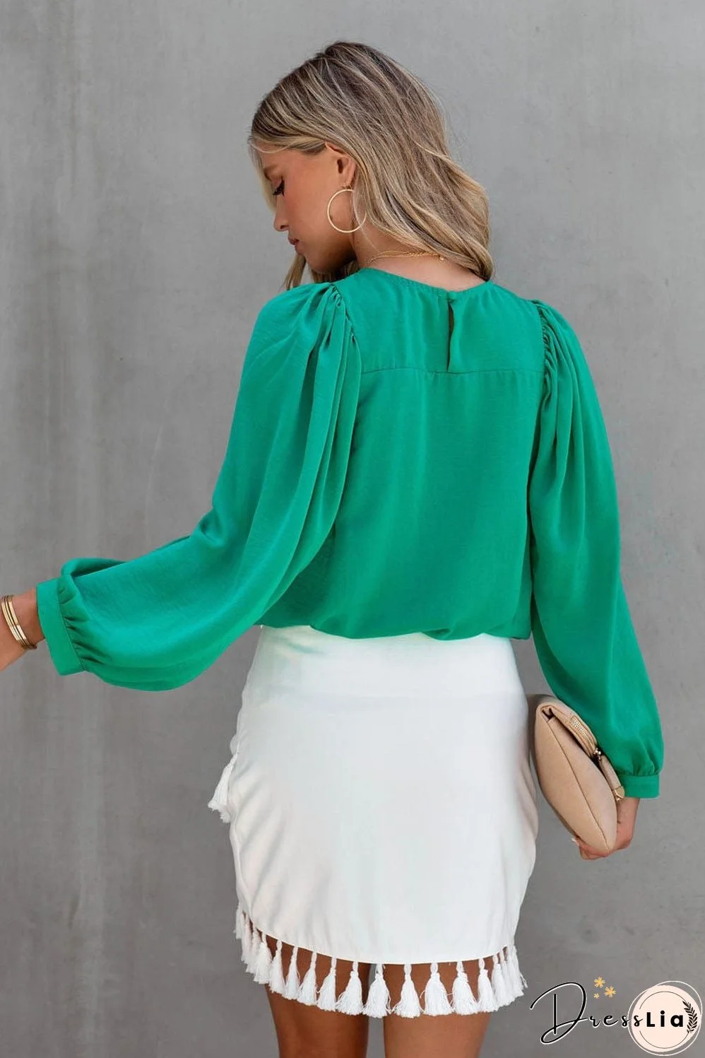 Fashionable Ruffle Blouse