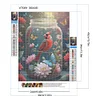 Diamond Painting -DIY Round Drill Bird in Bottle