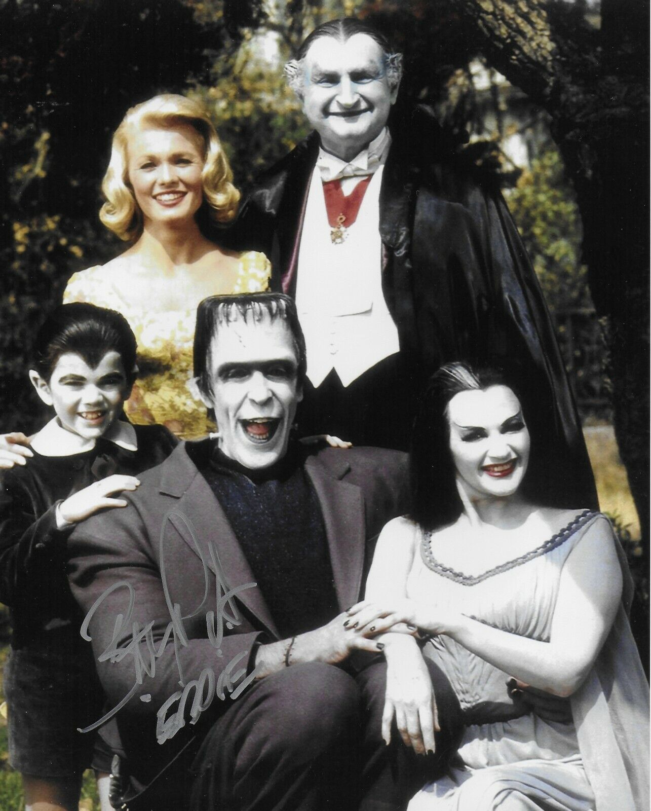 Butch Patrick The Munsters Original Autographed 8X10 Photo Poster painting #34